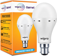 WIPRO NE9001 4 hrs Bulb Emergency Light(White)