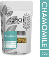 Sorich Organics Chamomile Flower Herbal Calming & Soothing Sleep Tea for Stress and Anxiety Chamomile Herbal Tea Pouch(50 g)