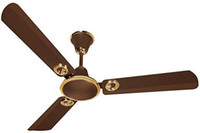 Polycab Elanza Brown 1195 mm 3 Blade Ceiling Fan(brown, Pack of 2)