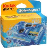 KODAK Sports Waterproof Camera Sport Disposible Camera, 27 Exposure, Waterproof up to 50 feet Instant Camera(Blue, Yellow)