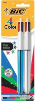 BiC Shine Ball Pen Ball Pen(Pack of 2, Multicolor)