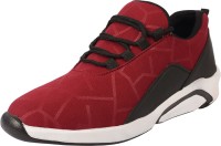 DEXA cherry colour men's trendy casual sneakers & running shoes. Sneakers For Men(Maroon)