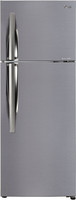 LG 284 L Frost Free Double Door 3 Star (2019) Refrigerator(Shiny Steel, GL-C302KPZY)
