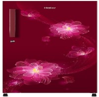 Haier 220 L Direct Cool Single Door 4 Star Refrigerator(RED BLOSSOM, HRB-2204CRB)