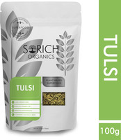 Sorich Organics Tulsi Original - Detox Tea, Calming Tea, relieves Anxiety and Stress Tulsi Herbal Tea Pouch(100 g)