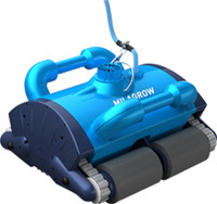 Milagrow RoboPhelps 25 Fastest Swimming Pool Cleaning Robot 4 scrubbing wheels, 2 powerful motors Wet & Dry Vacuum Cleaner(Blue)