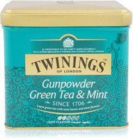 Twinings Gunpowder Green Tea & Mint Light Flavour, 200g Mint Green Tea Tin(200 g)