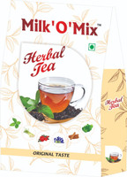 Milk'O'Mix Herbal Tea Rose, Ginger, Cinnamon, Brahmi, Fennel, Lemon Grass, Mint Herbal Tea Box(100 g)