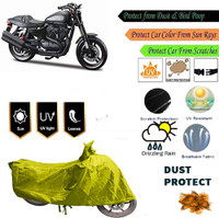 Motohunk Two Wheeler Cover for Harley Davidson(Yellow)