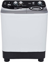 Haier 8.5 kg Semi Automatic Top Load Black, White, Grey(HTW85-186S)