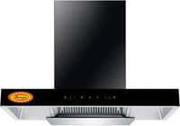 SURYA SU1002 (90cm) Auto Clean Wall Mounted Chimney(Black 1400 CMH)