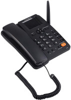 gigasmart G402 Fixed GSM Wireless Phone Cordless Landline Phone(Black)