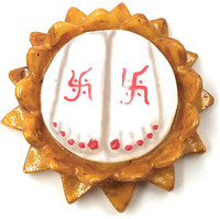 shinde exports sai baba Religious Footprint(Marble)
