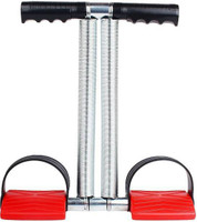 DIBACO SPORTS DOUBLE STEEL SPRING TUMMY TRIMMER RED COLOR Ab Exerciser(Red)