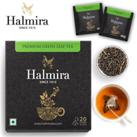 Halmira Tea Premium Green Leaf Green Tea Box(20 Bags)