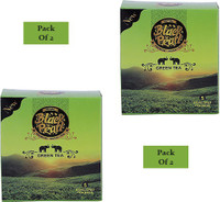 Royal Black Pearl Green Tea - 5 Tea Bags Unflavoured Green Tea Bags Box ( Pack Of 2 ) Green Tea Bags Box (10 Bags) Green Tea Bags Box(10 Bags)