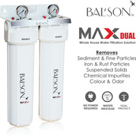 balson MAX DUAL - WHOLE HOUSE WATER FILTER Pleated Filter Cartridge(0.005, Pack of 1)