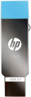 HP HPFD302M-128 128 GB OTG Drive(Silver, Type A to Micro USB)