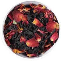 PASIO Rose Black Tea Pyramid Bag (RBTPB10, 10 Bags) Unflavoured Black Tea Bags Pouch(10 Bags)