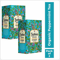 Typhoo Refreshing Organic Peppermint Tea with Pure Peppermint Peppermint Green Tea Bags Box(22 g)