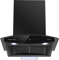 Kutchina Turbo DLX Auto Clean Wall Mounted Chimney(Black 1400 CMH)