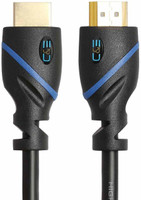 C&E CNE739458 22.8 m HDMI Cable(Compatible with TV, Gaming Console, Black)