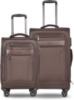 NASHER MILES Suitcase Combo(Brown)