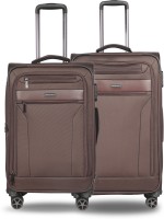 NASHER MILES Suitcase Combo(Brown)