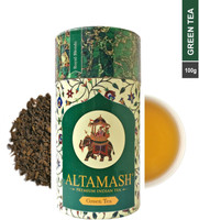 ALTAMASH Long Leaf Green Tea For Weight Loss , 100 Gram ( 40 Cups ) /100% Natural Green Tea Herbs Green Tea Box(100 g)
