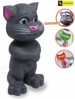 zest 4 toyz Interactive Talking Cat with Stories and Touch Functions, Musical Cat Doll Toy(Black)