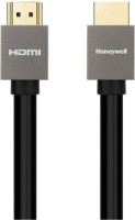 Honeywell HDMI Cable 2 m HC000008/HDM/2M/BLK/SLM(Compatible with GAMING, TV, PC, PROJECTOR, HOME THEATER, LAPTOP, Black, One Cable)