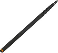 E-Image BA12 Carbon Fiber Microphone Extension Telescopic Boom Pole With Cover For Rod Microphone Accessories(Black)