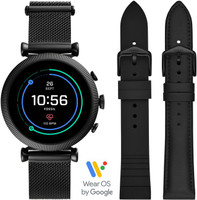 FOSSIL Sloan HR Smartwatch(Black Strap, Free Size)