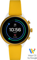 FOSSIL Sport Smartwatch(Yellow Strap, Free Size)