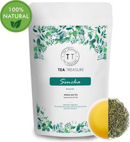 TeaTreasure Pure Sencha Tea Unflavoured Green Tea Pouch(100 g)
