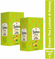 Typhoo Green Tea Lemon & Honey Lime Green Tea Bags Box(25 Bags)