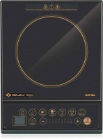 BAJAJ 1600 W Black induction cooktop Induction Cooktop(Black, Push Button)