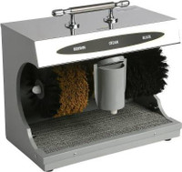 LAGOTTO Automatic Shoe Polishing/Shiner/Cleaner Machine (Silver) Automatic Shoe Polishing Machine
