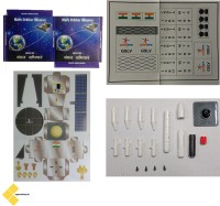 Square Drop Combo Set of GSLV MK II - Geosynchronous Satellite Launch Vehicle & Mangalyaan & PSLV Rocket - Astronomy - Sky Science - Do It Yourself Activity Kit(Multicolor)