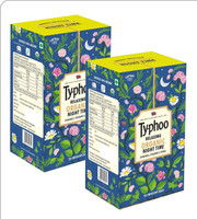 Typhoo Organic Herbal Infusion Night Time Cinnamon Green Tea Bags Box(20 Bags)