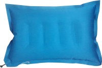 SHREE GIRRAJ DECORS(SGD) RAINBOW INDIA Air Solid Travel Pillow Pack of 1(Blue)
