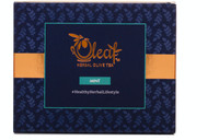 Oleaf Herbal Olive Tea - 100 gms (Mint Flavour) Mint Herbal Infusion Box(100 g)