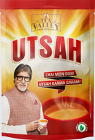 Tea Valley Utsah-250GM with Sugar Tea Pouch(250 g)