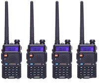 visionrabbit BAOFENG 4way uv5r walkie talkie dual band uhf 400-520mhz BAOFENG 4way uv5r walkie talkie dual band uhf400-520mhz Walkie Talkie(Black)