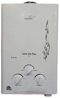 V-Guard 5 L Gas Water Geyser (FLO PLUS5L, White)