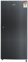 Haier 195 L Direct Cool Single Door 4 Star Refrigerator(Black Brushline, HRD-1954CSKS)