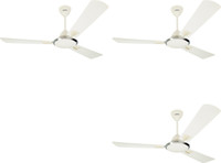 USHA Striker Galaxy GBD 1200 mm Anti Dust 3 Blade Ceiling Fan(white, Pack of 3)