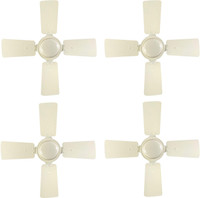 USHA Swift 600 mm Energy Saving 3 Blade Ceiling Fan(Beige, Pack of 4)
