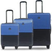 NASHER MILES Check-in Suitcase Combo(Multicolor)