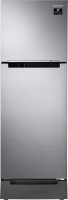 View Samsung 253 L Frost Free Double Door 2 Star (2020) Refrigerator(Elegant Inox, RT28T3122S8/HL)  Price Online